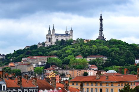 Metallic Tower of Fourvière