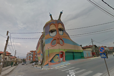 Snail House from the front