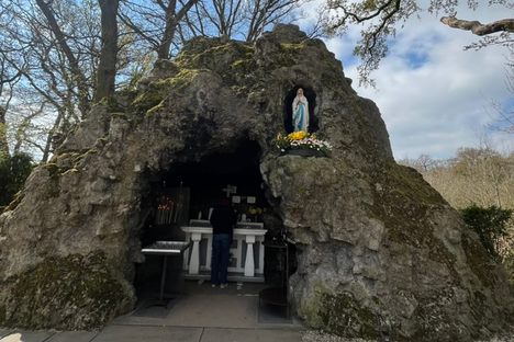 Lourdes Grotto at Clairmarais
