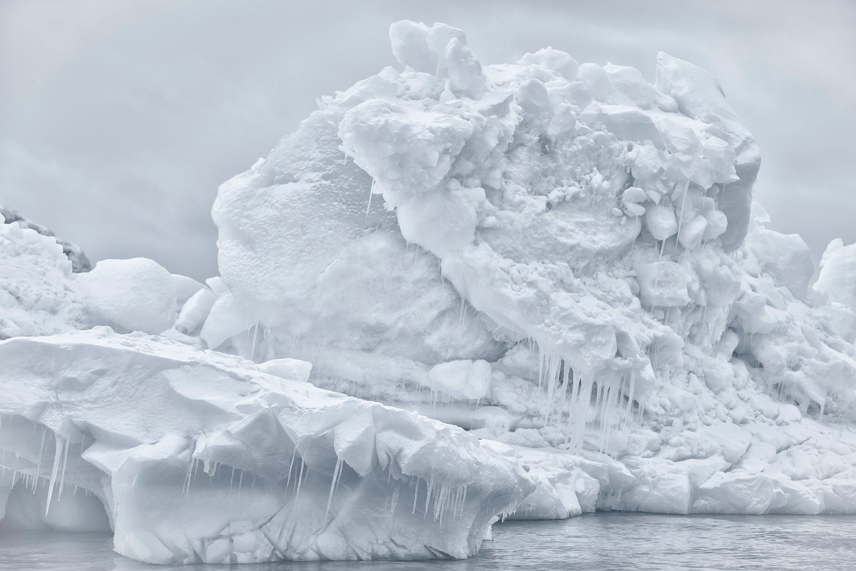 <em>Errera Channel</em>, part of a landscape series of the Antarctic.