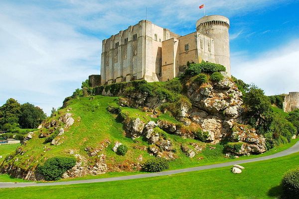 The magnificent Falaise Castle.