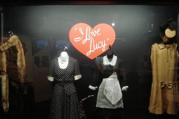 Lucille Ball's costumes from I Love Lucy.