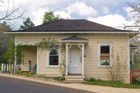 Luther Burbank's original cottage, open 9 AM to noon Wednesdays by tour.