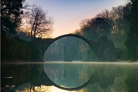 Rakotzbrücke Devil's Bridge, Germany