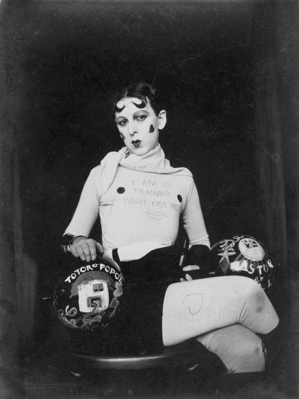 Claude Cahun, I Am in Training, Don't Kiss Me, 1927
