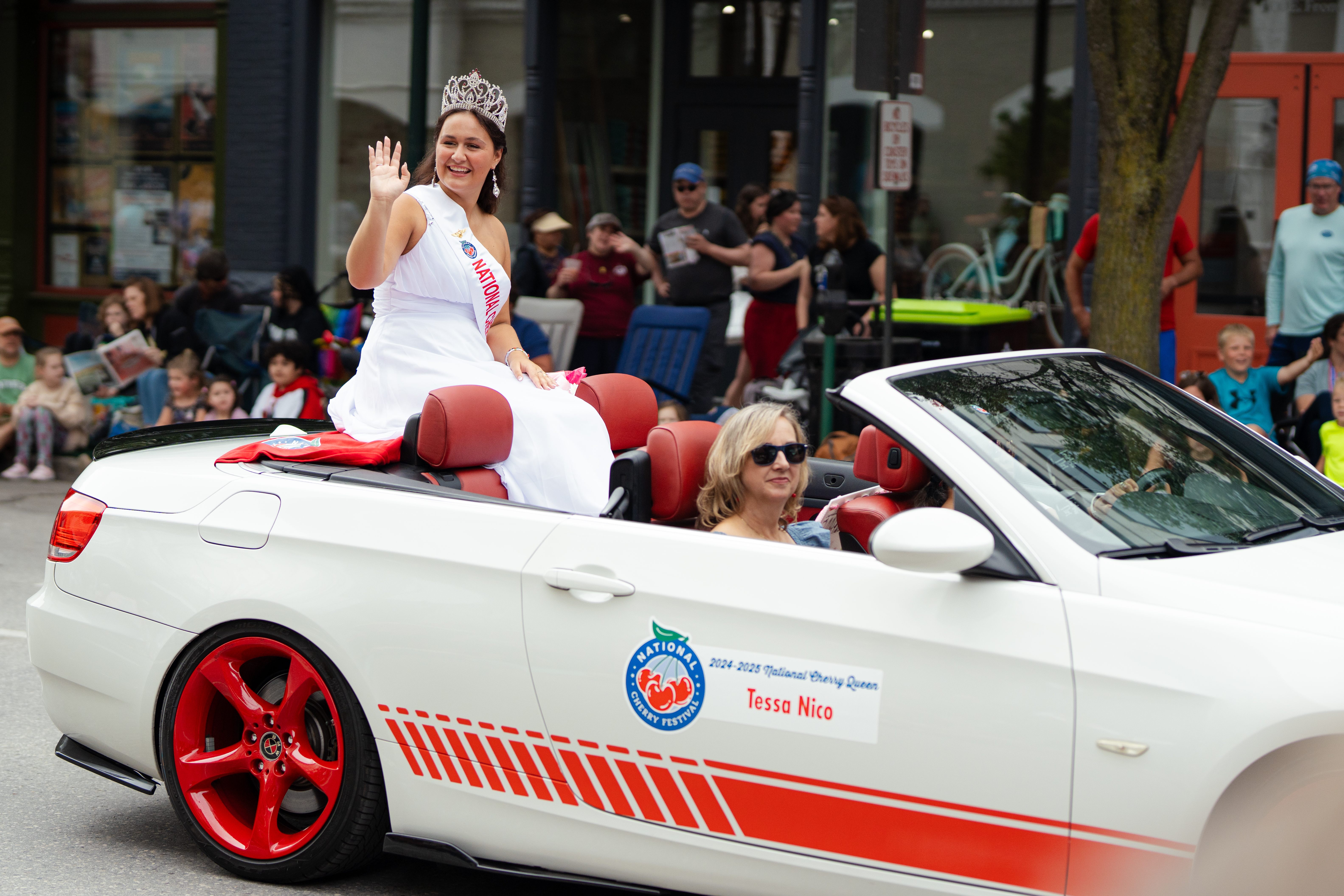 Every year, a National Cherry Queen is selected by a panel of judges to serve as the festival’s ambassador.