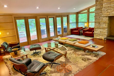  Recline in style inside the Duncan House, available to rent by the night. | 