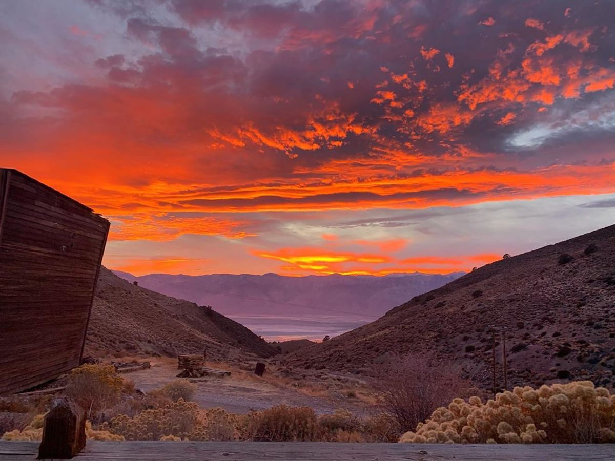 Cerro Gordo in November, before snow and COVID-19.