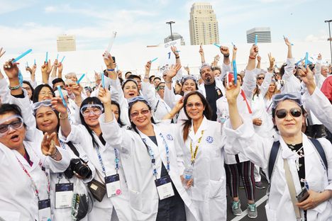 Nothing says "science" like the white lab coat.