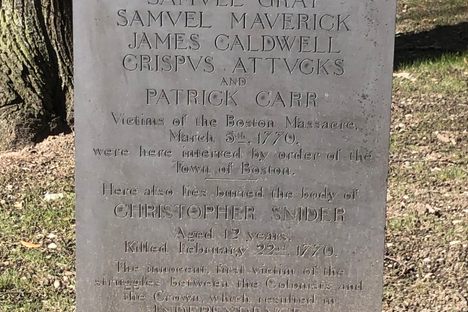 Grave of Christopher Seider
