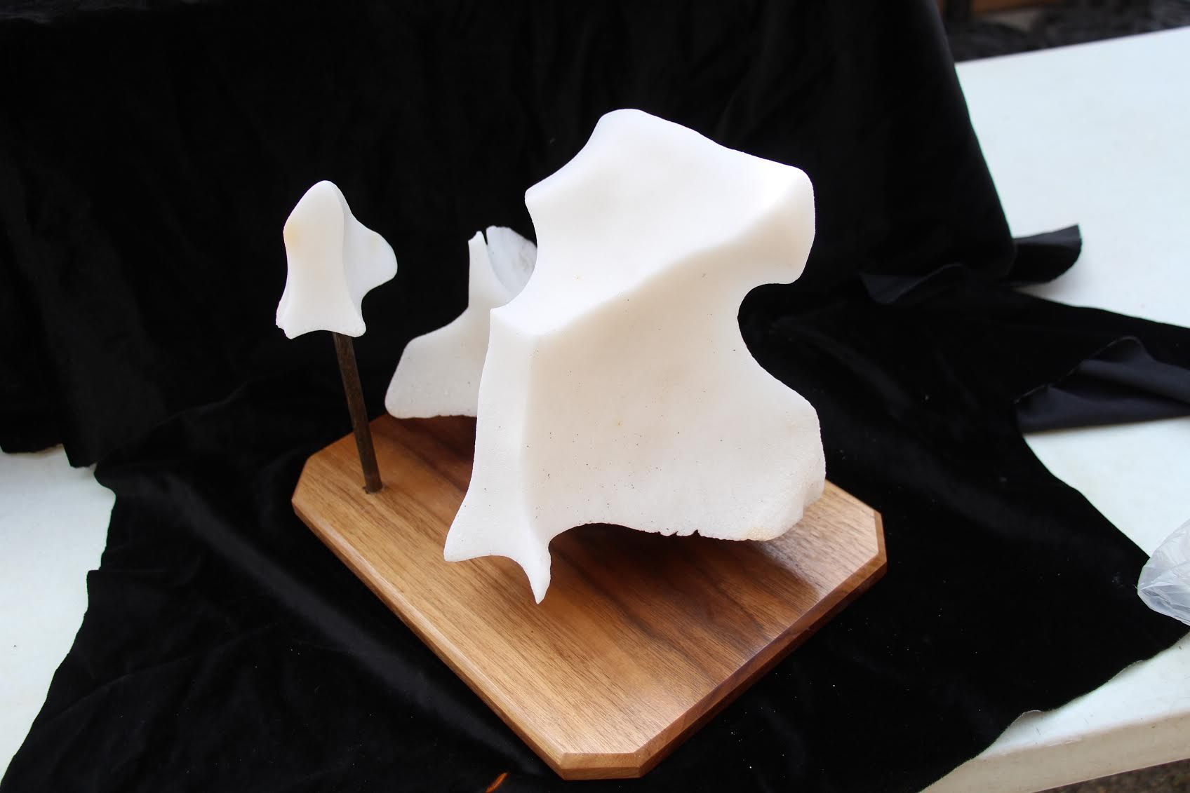 Don Herman's "Luclile Porcine" placed in the "Poem and Block" category. The accompanying poem starts: "Who licked this block, I do not know / A farm is up the canyon though."