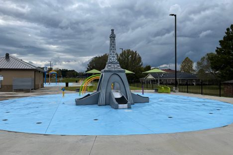 Splash park version for children.