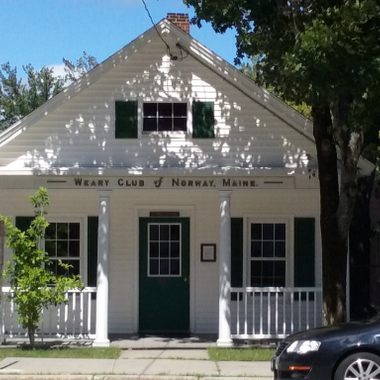 The 2-room classic Greek revival building on Main Street