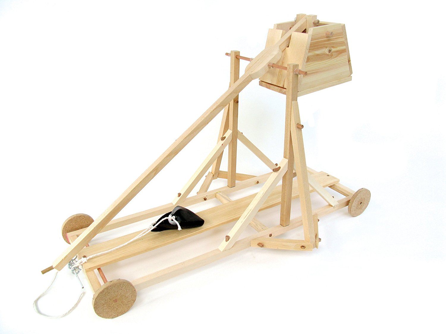 A medieval Trebuchet wooden kit.