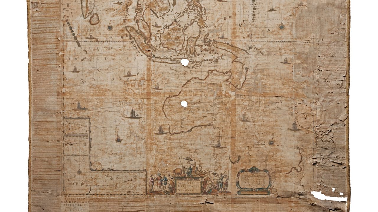 Found: A Rare, 17Th-Century Map Of Australia - Atlas Obscura