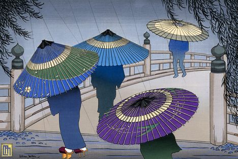 Rain Blossoms, printed 1928.