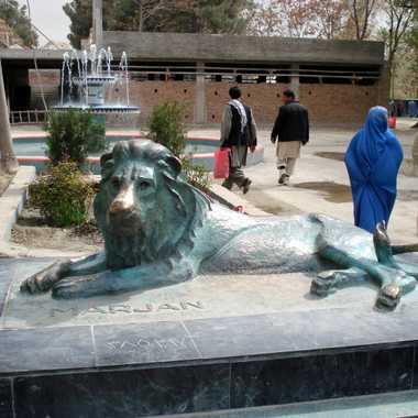The memorial to Marjan. 