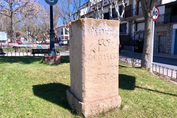 Carved Stone Milestones