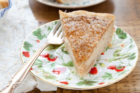 You probably have the ingredients for sugar cream pie in your kitchen.