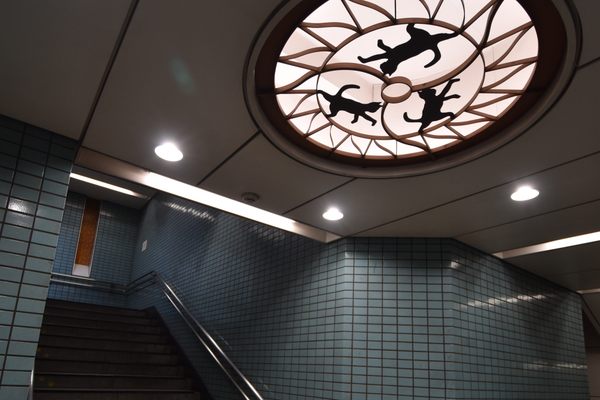 Odoriba means “dance floor” and “staircase landing.”
