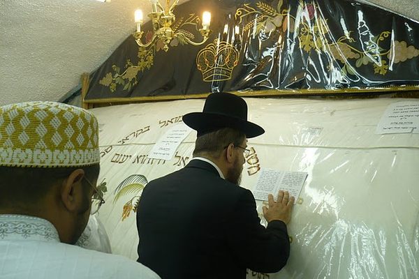 The traditional tomb of the Prophet Samuel