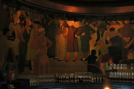 1930s murals by Paul Ninas. 