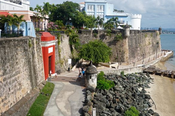 Puerto Rico, Old San Juan, La Puerta, San Juan Gate, Paseo De La
