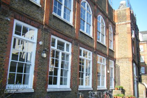 The school exterior