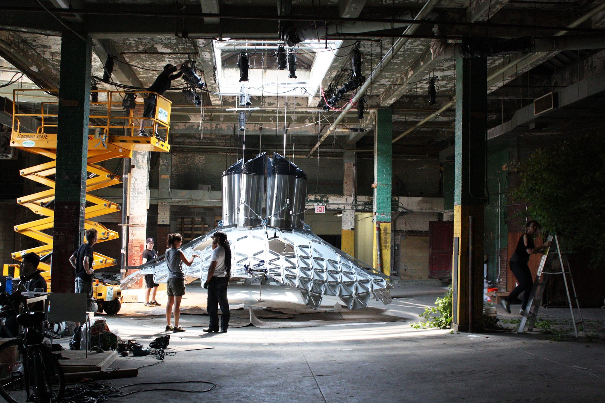 Installations continue. The Lowline is expected to open in 2020.
