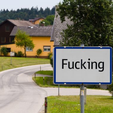 Sign at the town limits