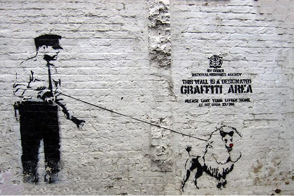 Banksy's 'Designated Graffiti Area' - Atlas Obscura Banksy's 'Designated Graffiti Area' - Atlas Obscura