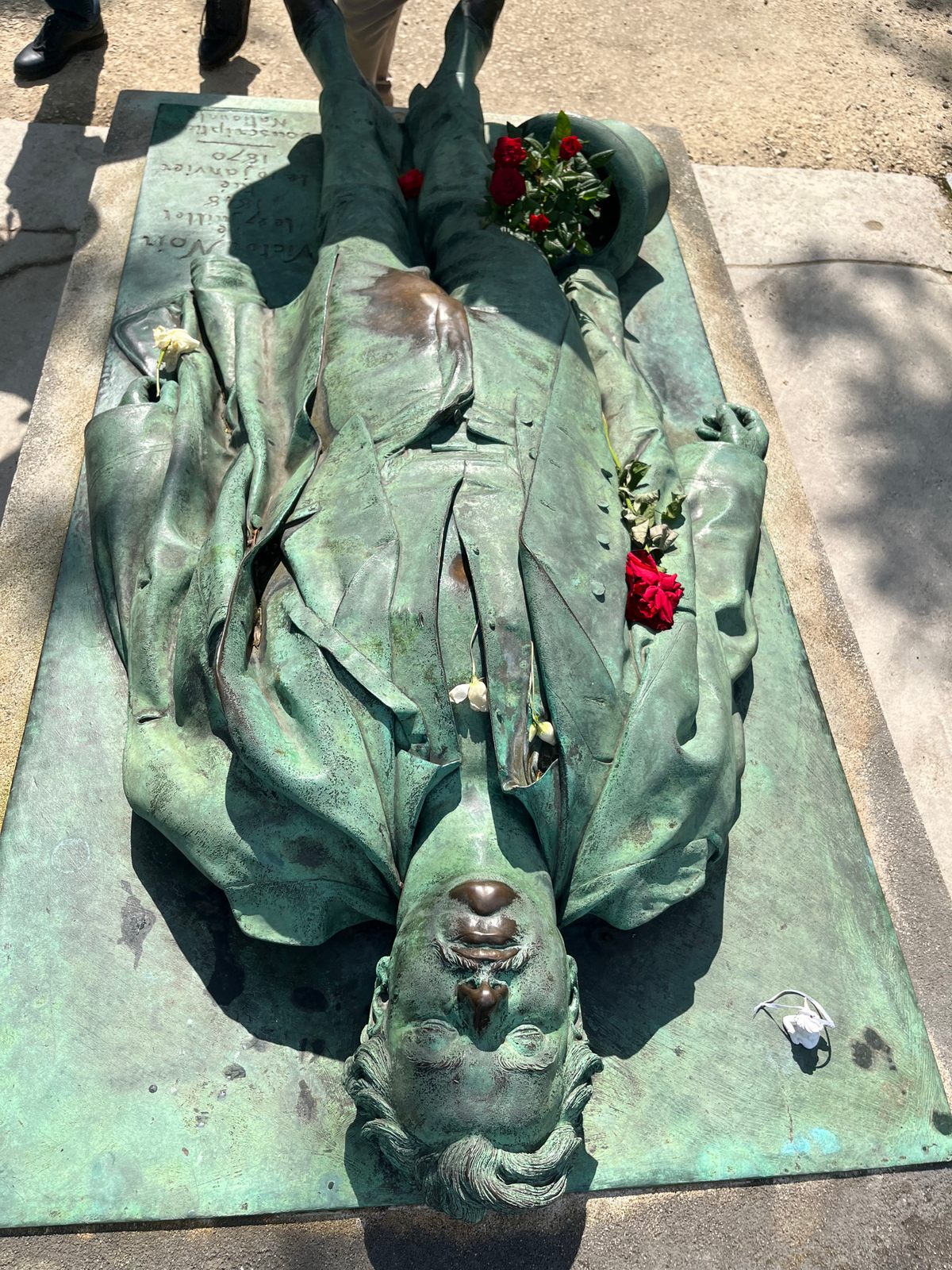 The Recumbent Effigy of Victor Noir - Atlas Obscura