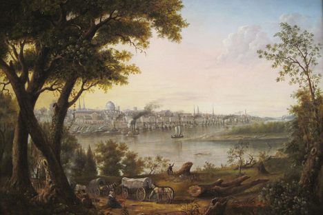St. Louis in the 1800s.