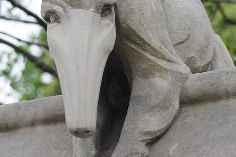 Animal Wall at Cardiff Castle