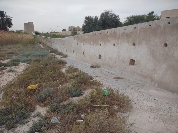 Umm Al Quwain Wall in Umm Al Quwain, United Arab Emirates