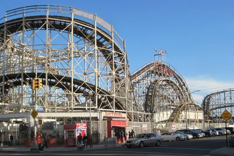 Even at almost a century old, the Cyclone's size is impressive.