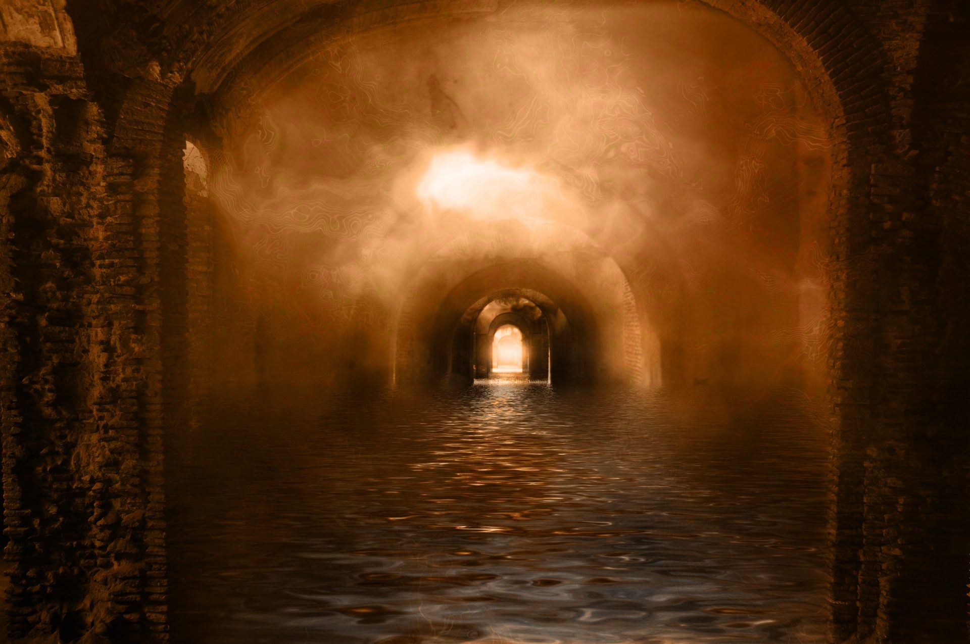 Is there anything more mysterious than a foggy tunnel?