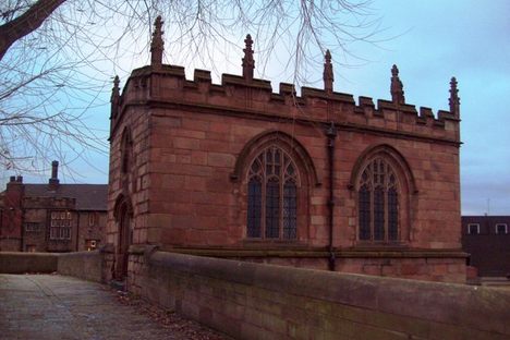 The bridge chapel at Rotherham. 