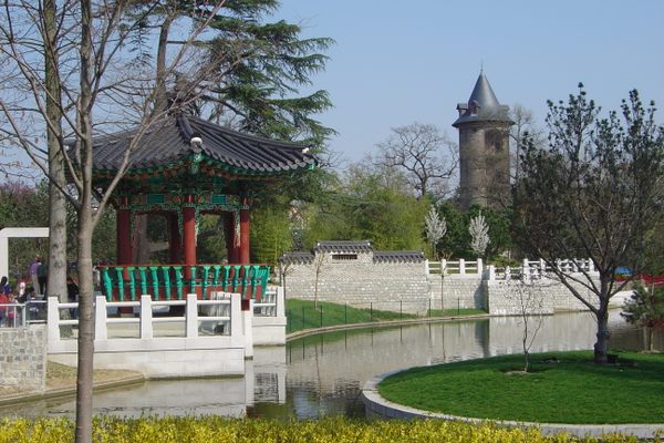 The gardens of Jardin d’Acclimatation