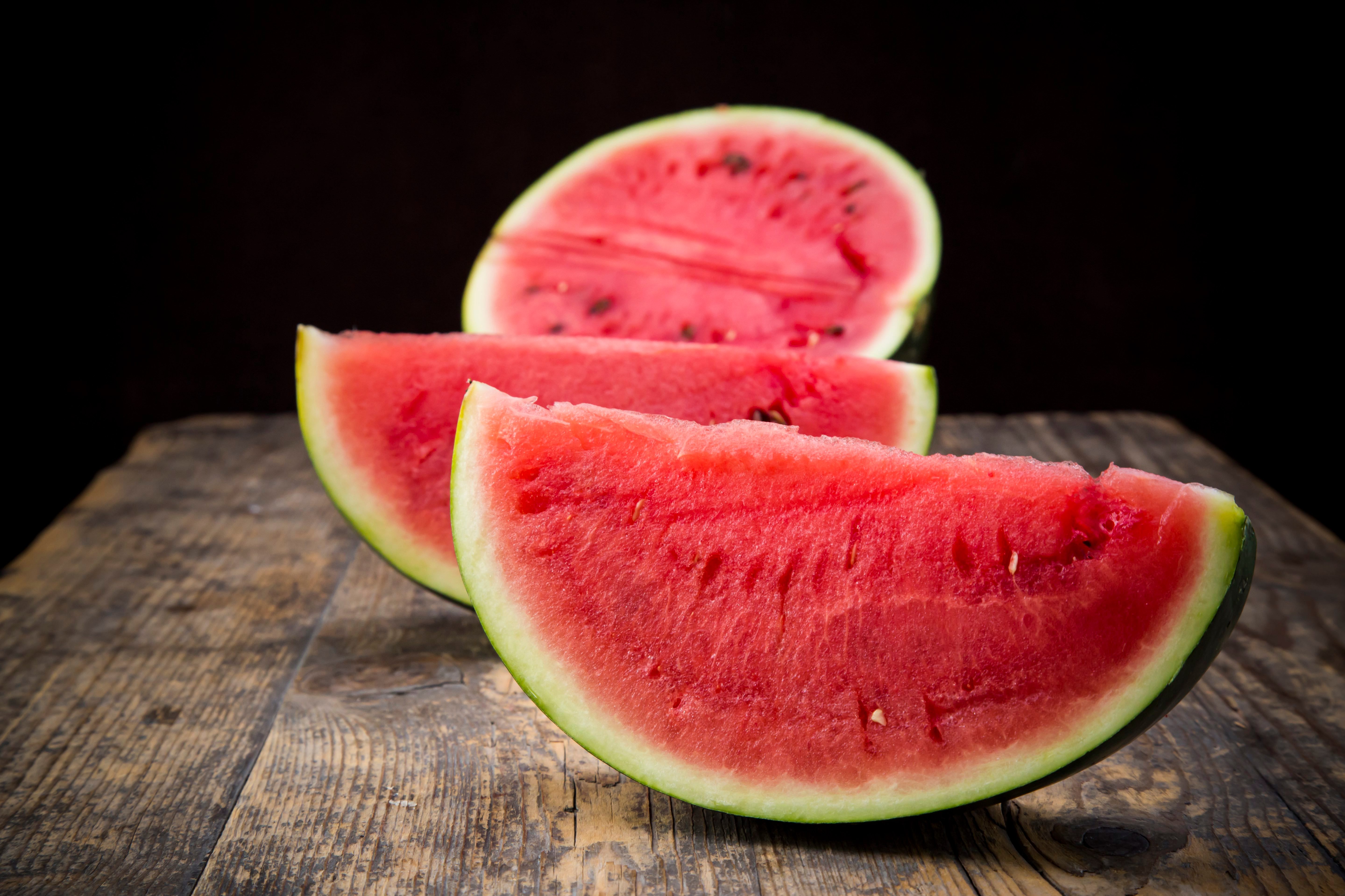 With its strikingly different interior and exterior, the watermelon is ripe for comparisons to two-faced politicians.