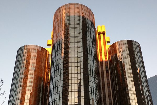 The Bonaventure Hotel.