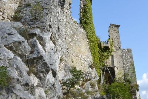 Ruins of the castle in Rocchetta