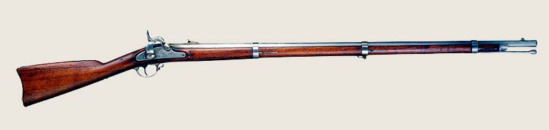 A Springfield Model 1861 rifle-musket.
