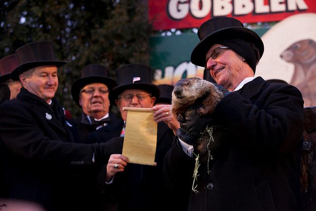The Groundhog Club in 2013. Remember, these nice-looking guys used to eat Phil.