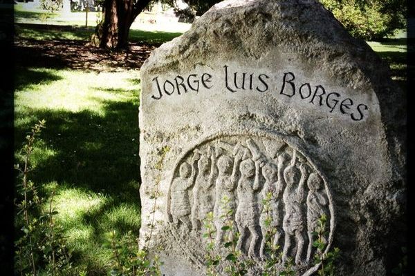 Gravestone of Jorge Luis Borges