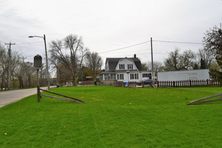 The intaglio leaves a subtle impression on the land along Riverside Drive in Fort Atkinson.
