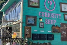 Outside of the Curiosity Shop