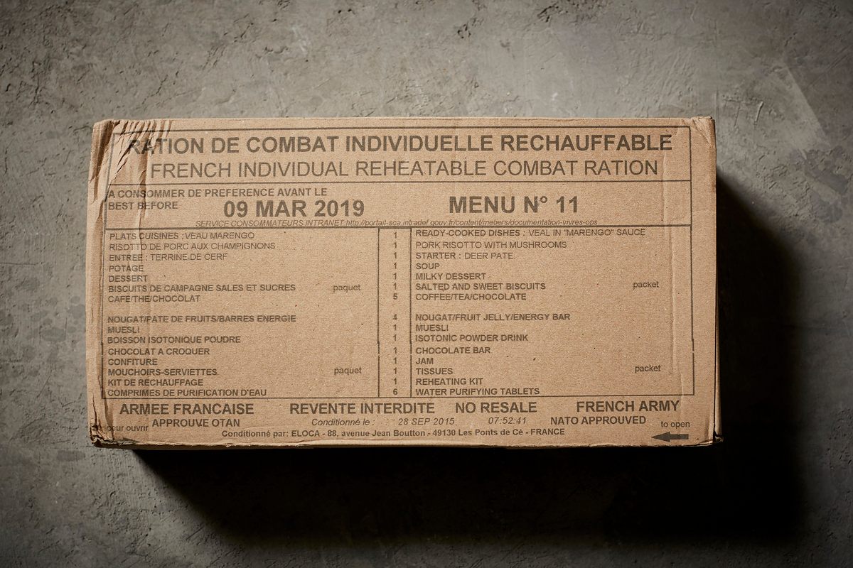 Ration de combat Armée Française - RICR