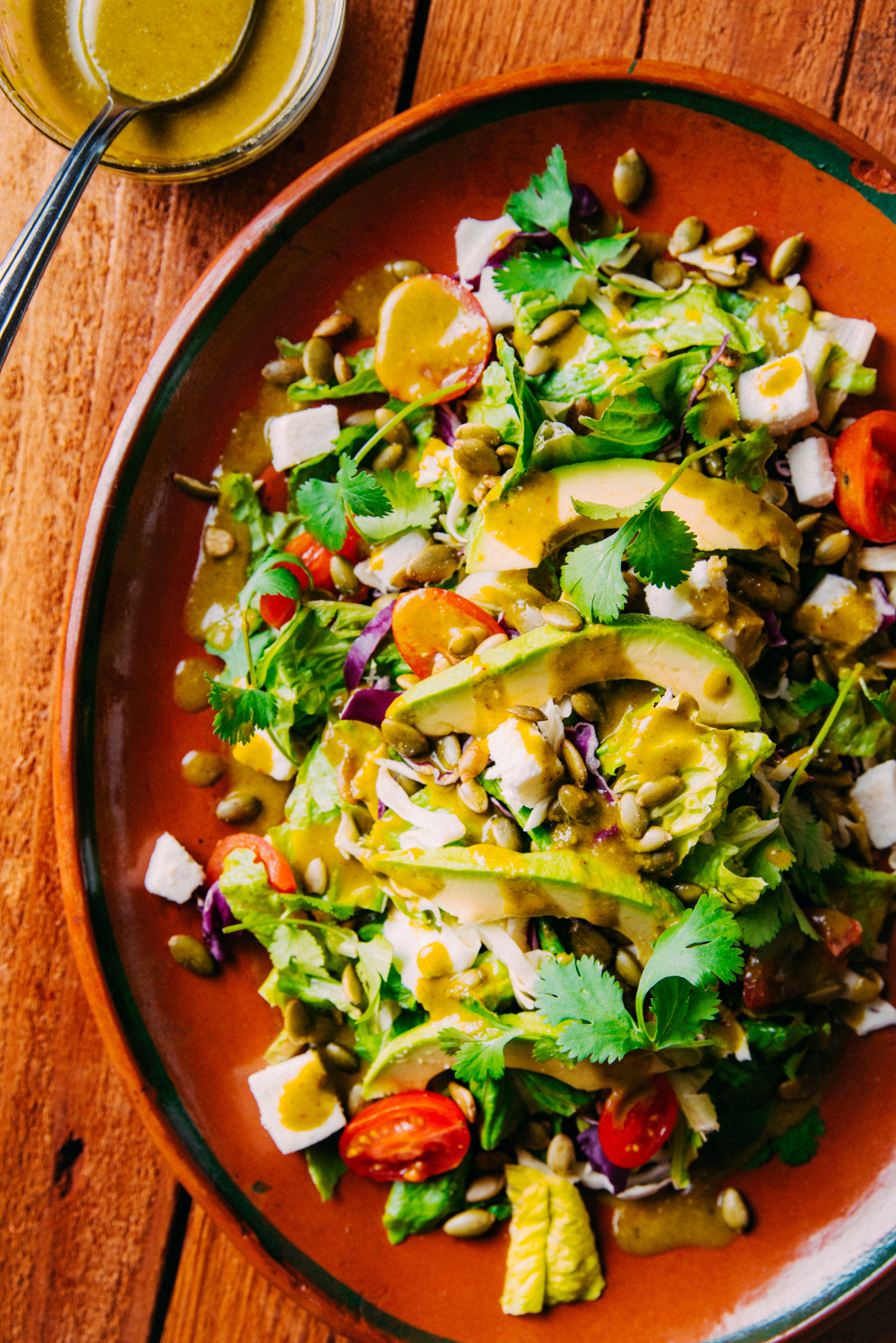 Veronica Salazar's salad is modeled off of memories of her mother's.