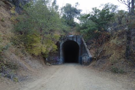 The westbound entrance.